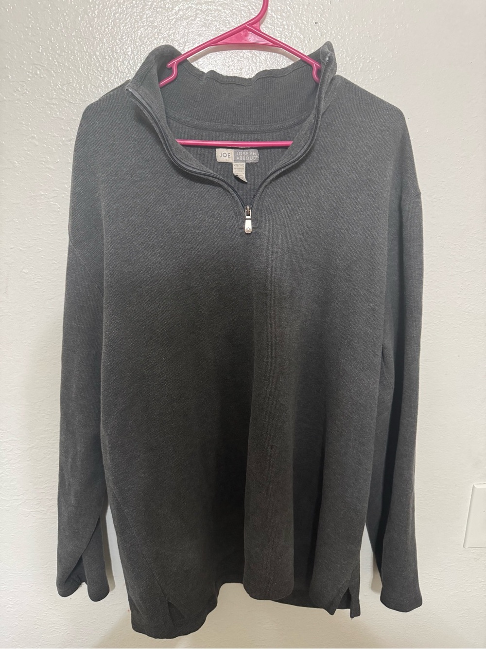 Joe Joseph Abboud Men’s Sweater Gray Size XXL